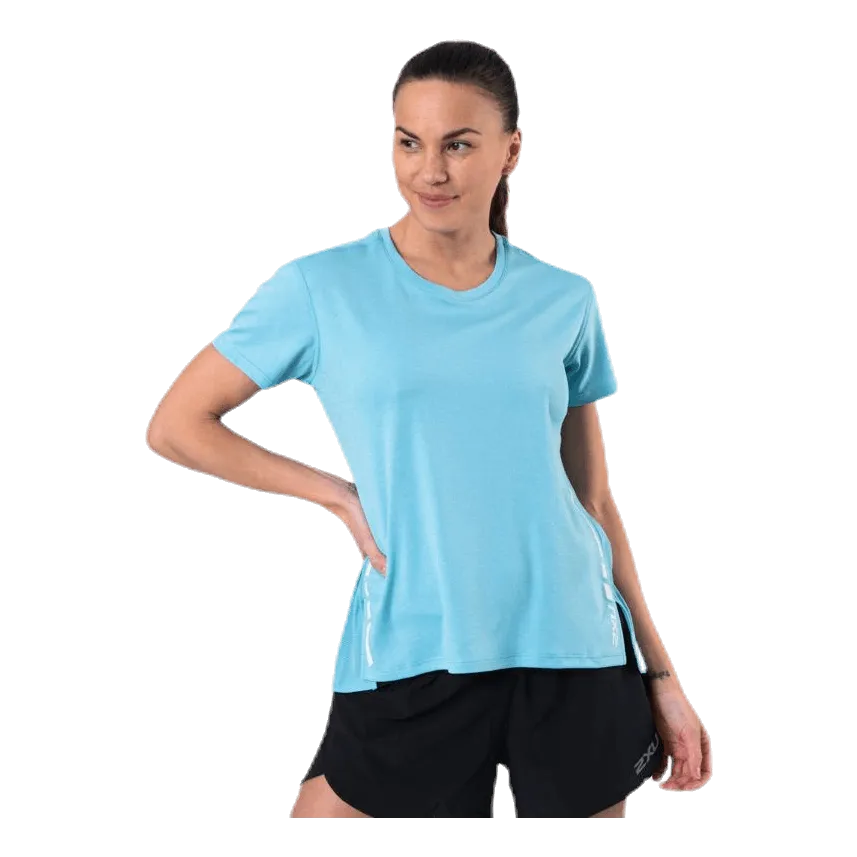 2xu XVENT G2 SS Tee Blue/White