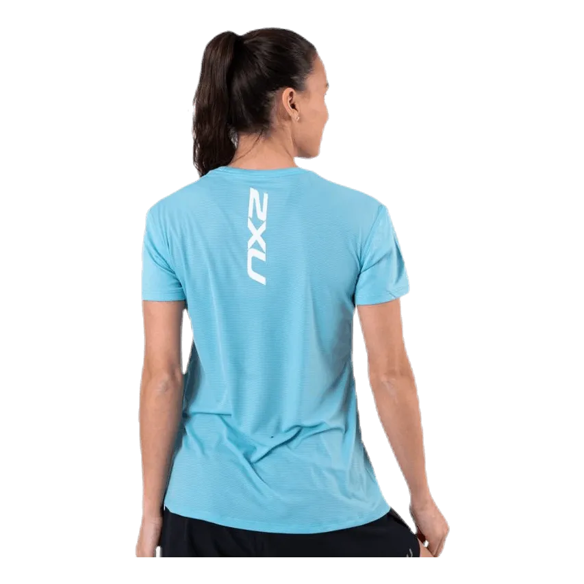2xu XVENT G2 SS Tee Blue/White