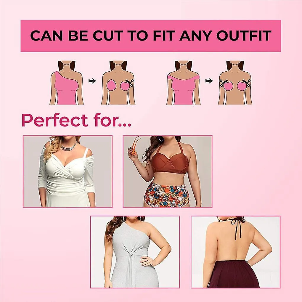 3 Pairs Women Breast Lift Tape Invisible Lifting Pad Stickers Clothes