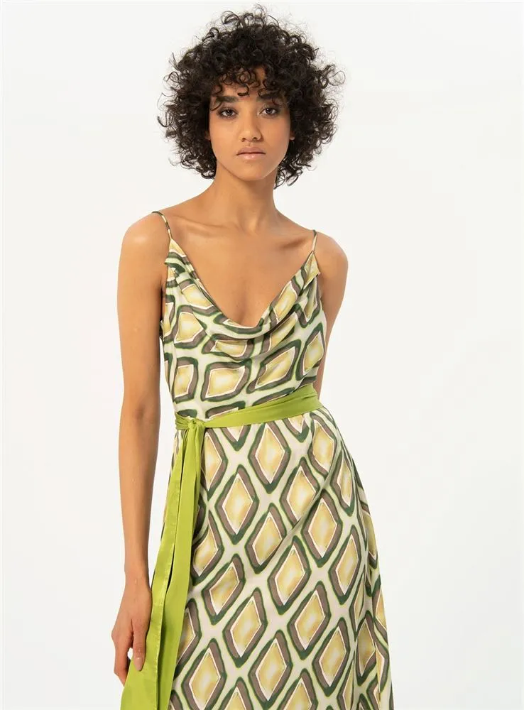 524TISA724/61 VESTIDO TIRANTES ESCOTE