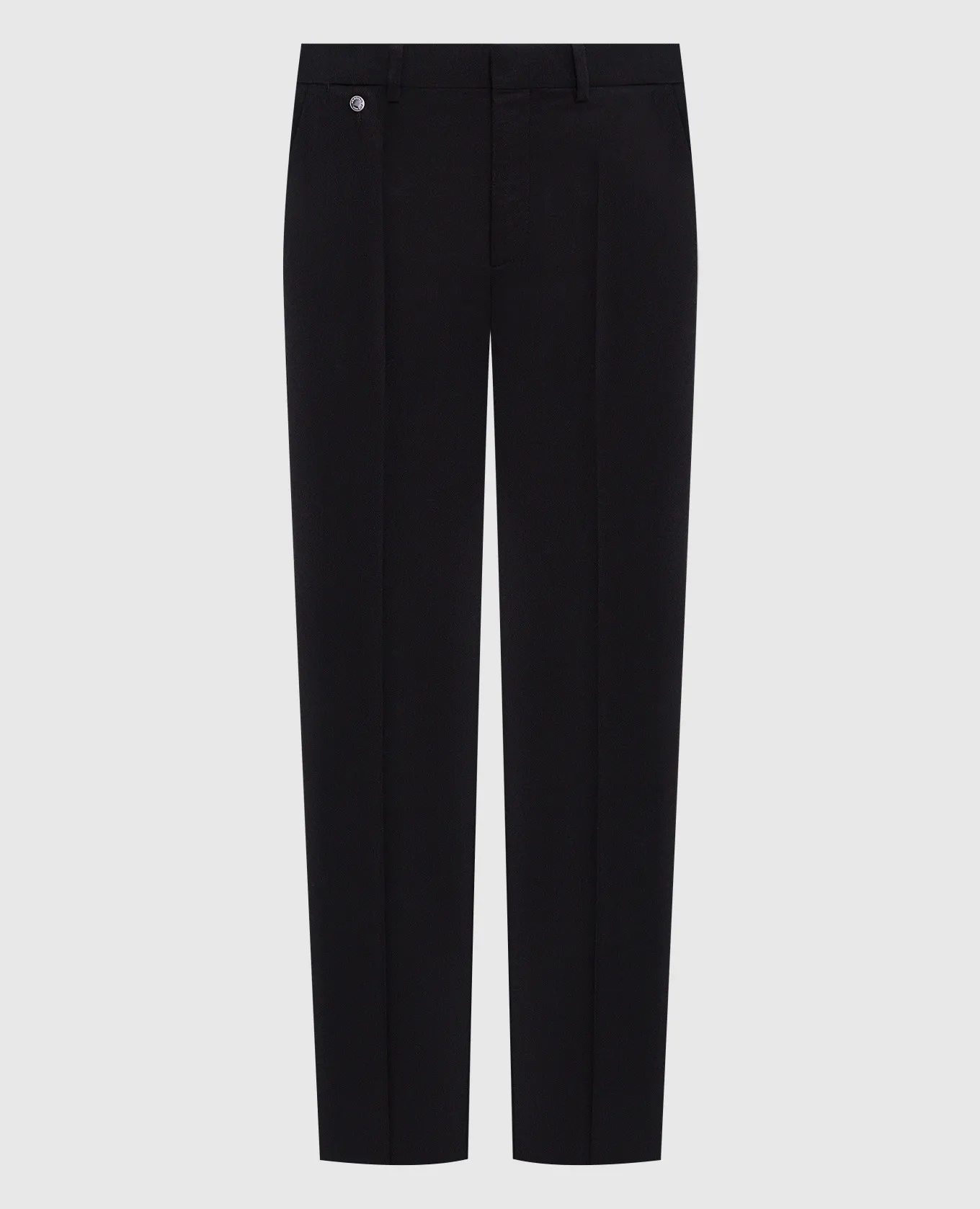 Agnona Black pants made of wool and cashmere
