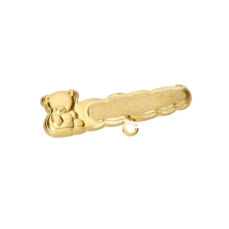 Alfiler bebé Osito Oro 18k