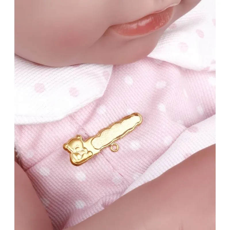 Alfiler bebé Osito Oro 18k