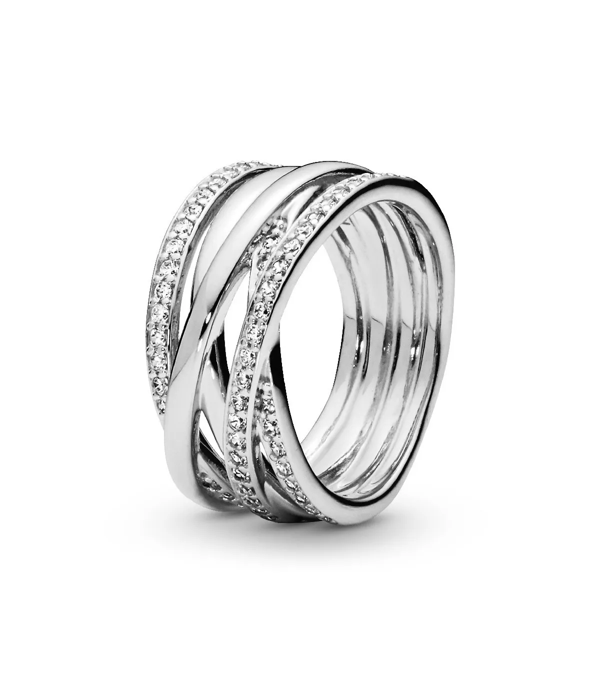 ANILLO PANDORA ENTRELAZADOS  190919CZ