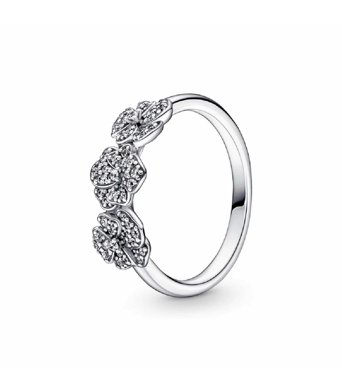 ANILLO PANDORA TRIPLE FLOR PENSAMIENTO  190786C01