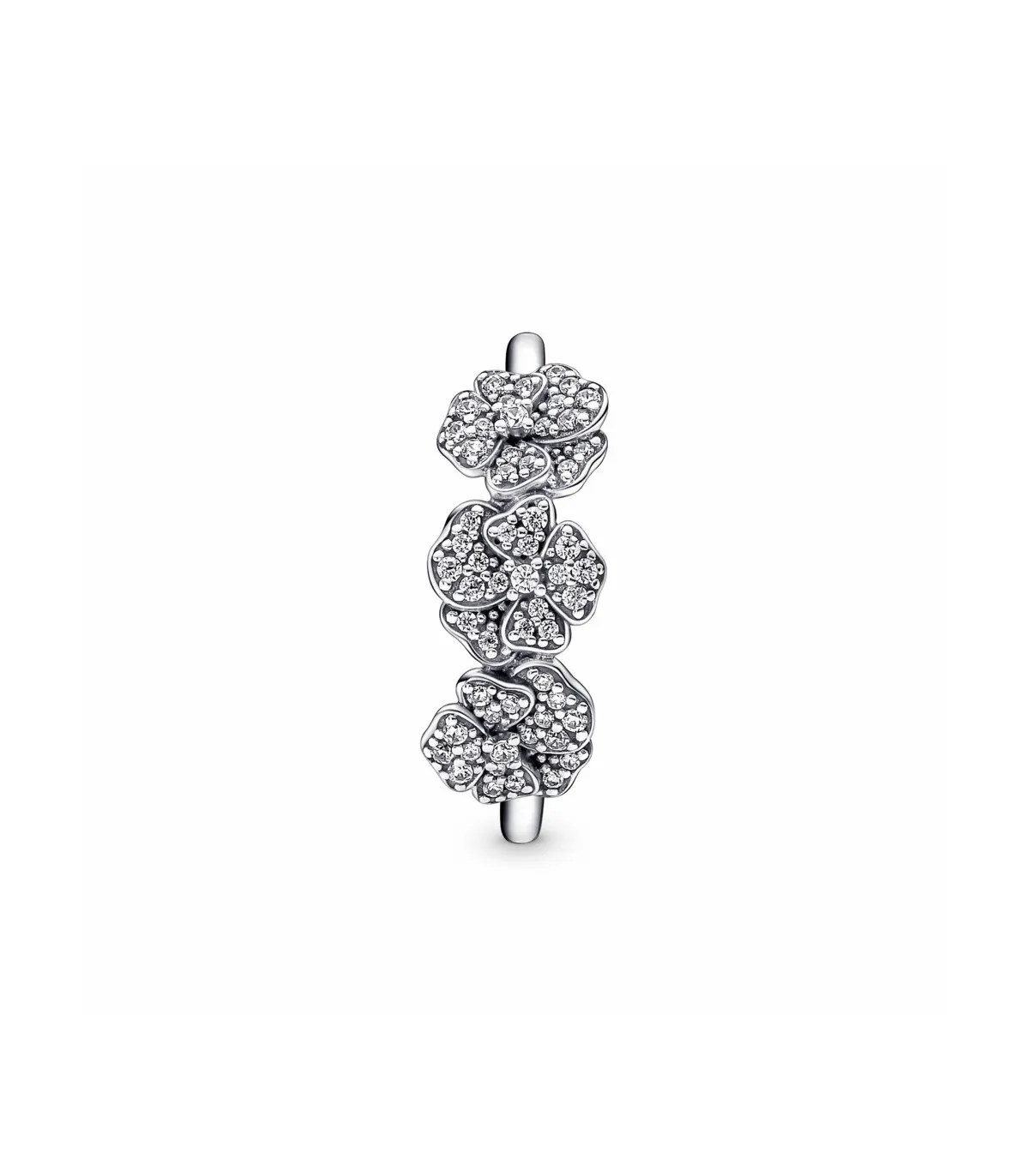 ANILLO PANDORA TRIPLE FLOR PENSAMIENTO  190786C01