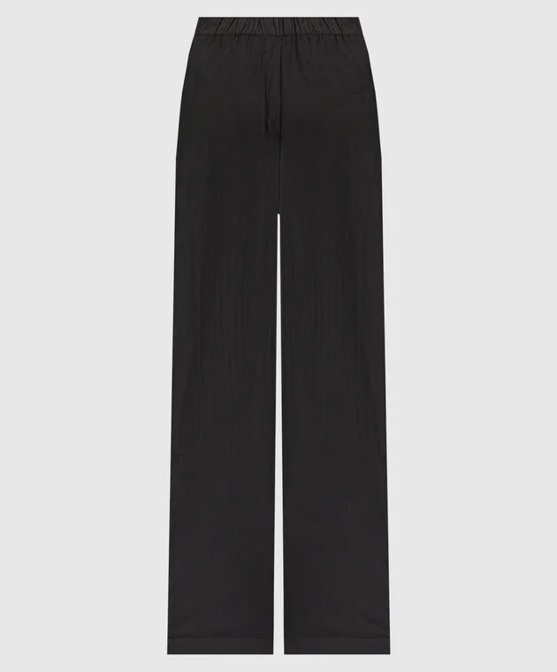 ANNECLAIRE Black flared pants
