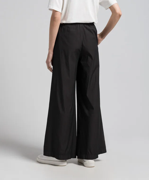 ANNECLAIRE Black flared pants