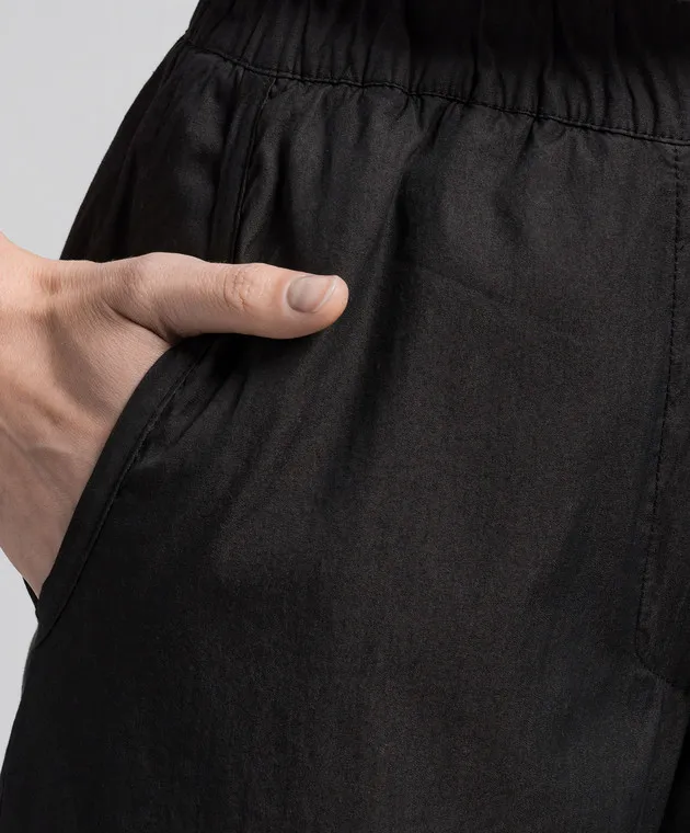 ANNECLAIRE Black flared pants