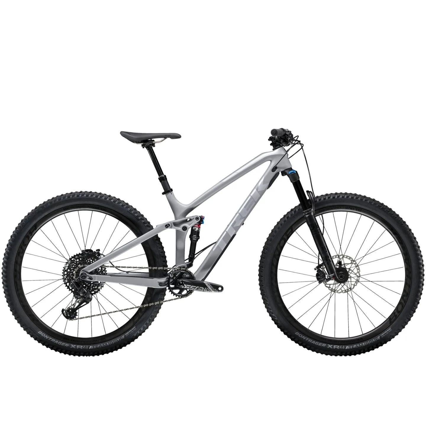 Bicicleta MTB Trail Trek Fuel EX 9.8 Plata 2019