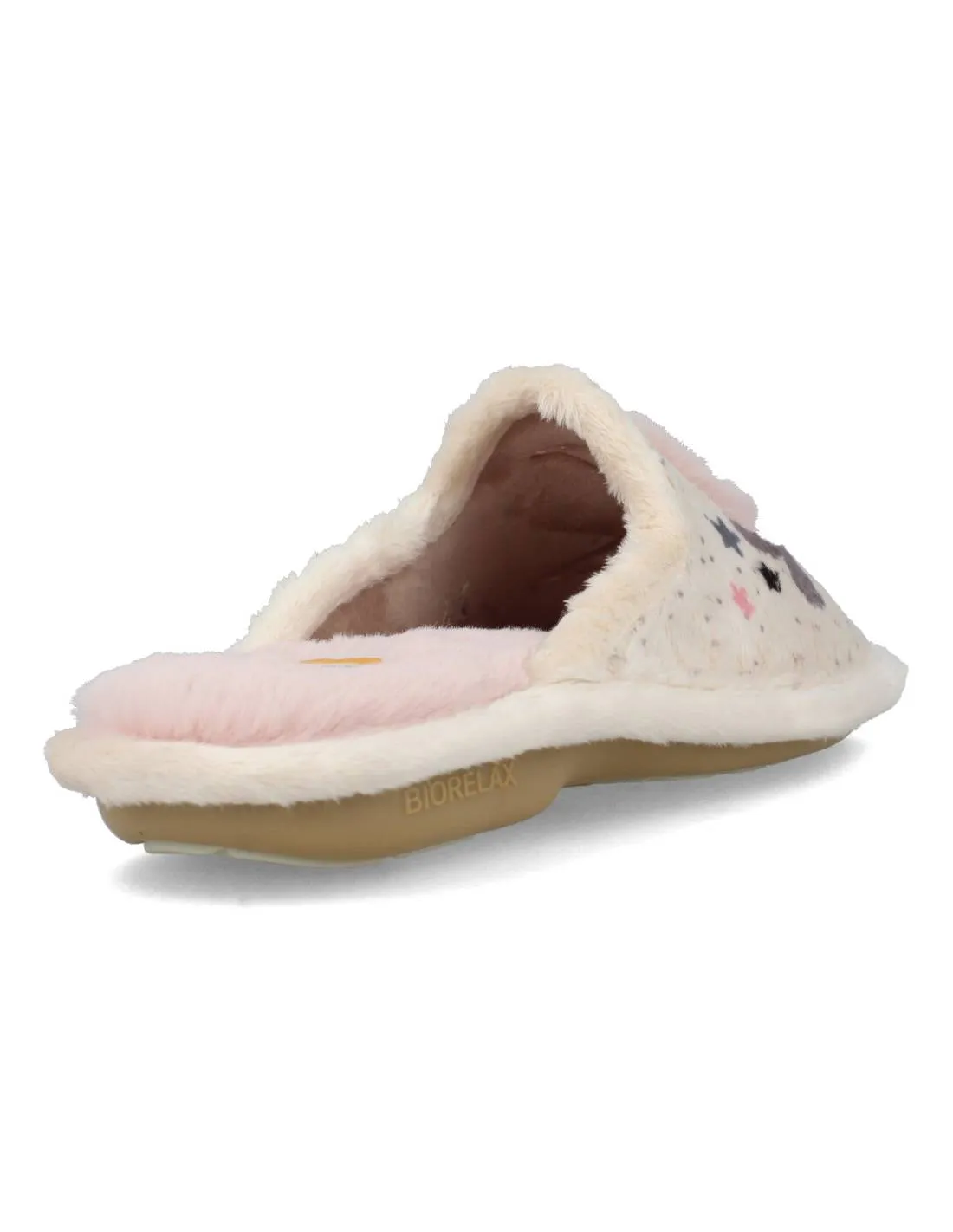 BIORELAX  ZAPATILLAS CASA LUNA ESTRELLA BEIGE