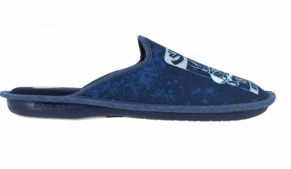 BIORELAX  ZAPATILLAS HOMBRE SKATER MARINO