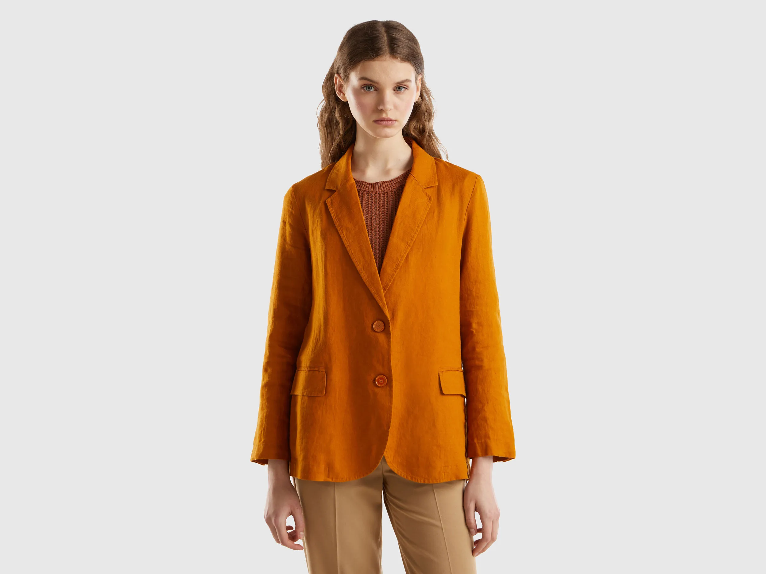 Blazer de puro lino