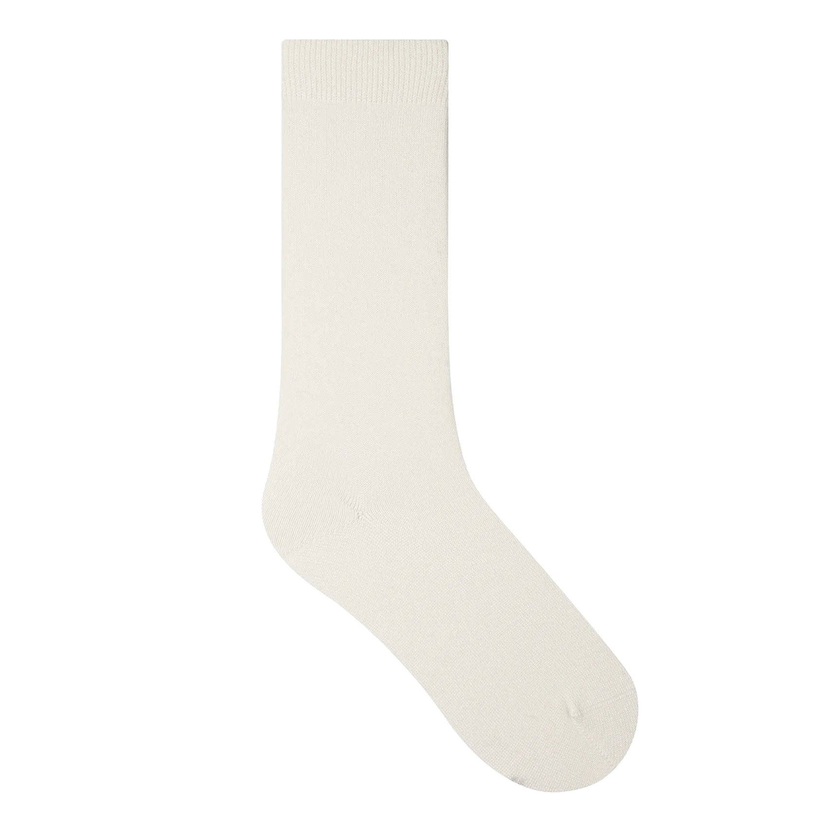 BLEUFORET Calcetines de lana y seda mezclada en beige