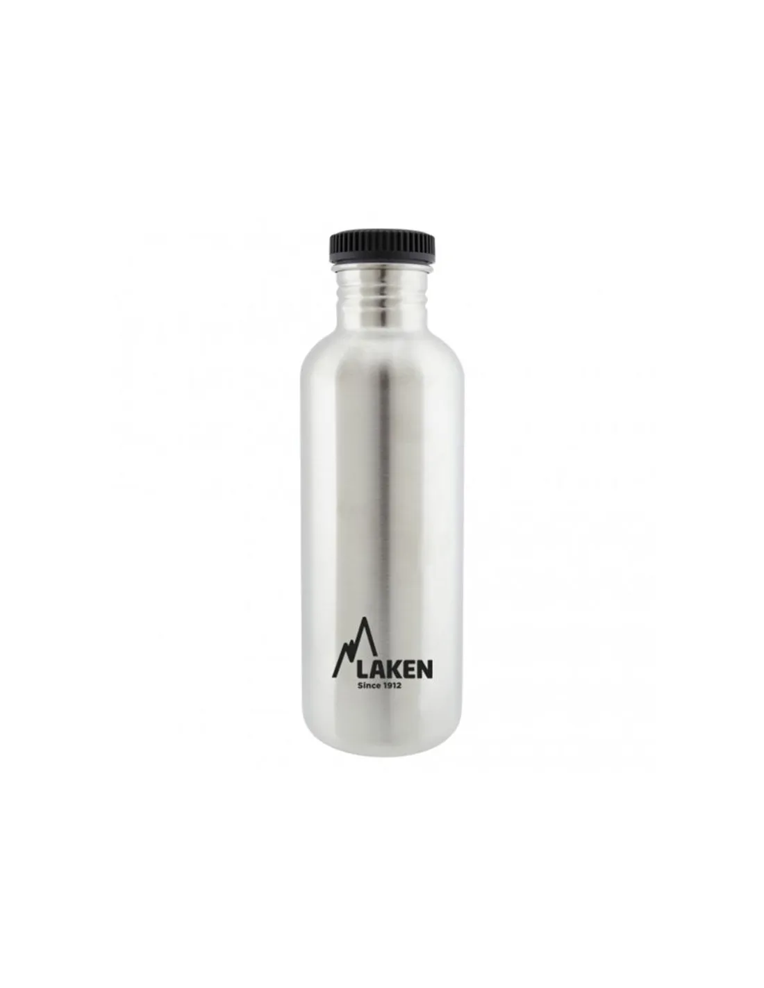Botella de acero Inoxidable Laken Basic 1L  Acero