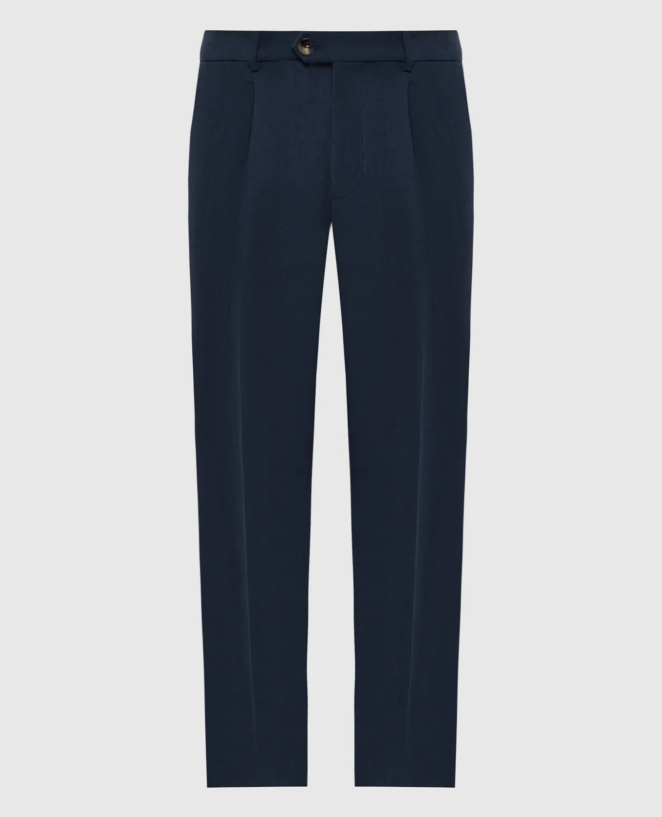 Brunello Cucinelli Blue linen pants