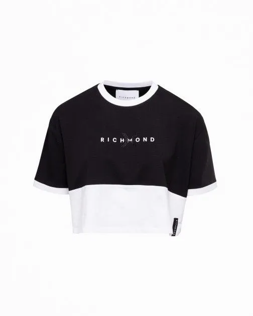 Camiseta corta John Richmond X UWP23017TS Negro