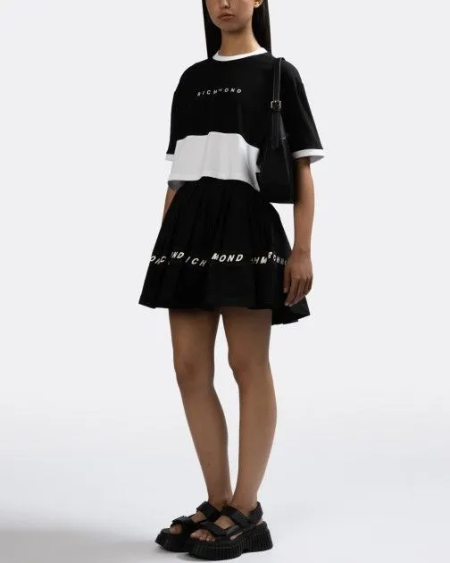 Camiseta corta John Richmond X UWP23017TS Negro