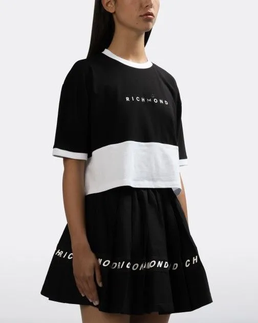 Camiseta corta John Richmond X UWP23017TS Negro