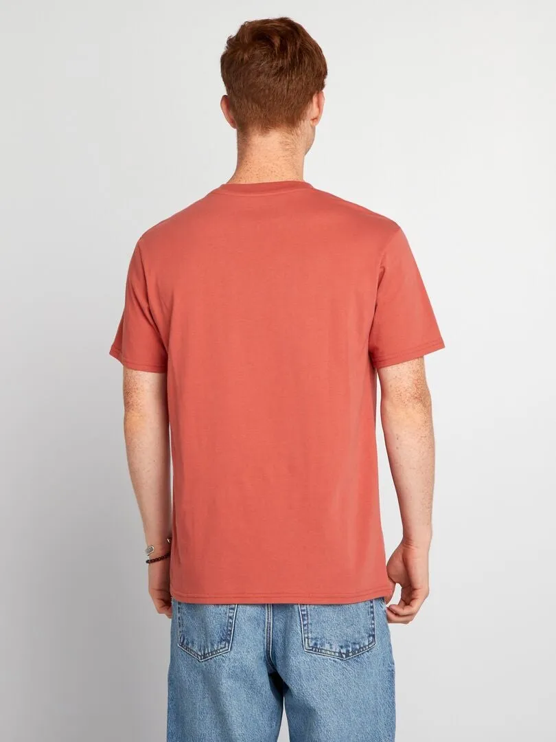 CAMISETA DE MANGA CORTA 'NARUTO'  ROJO