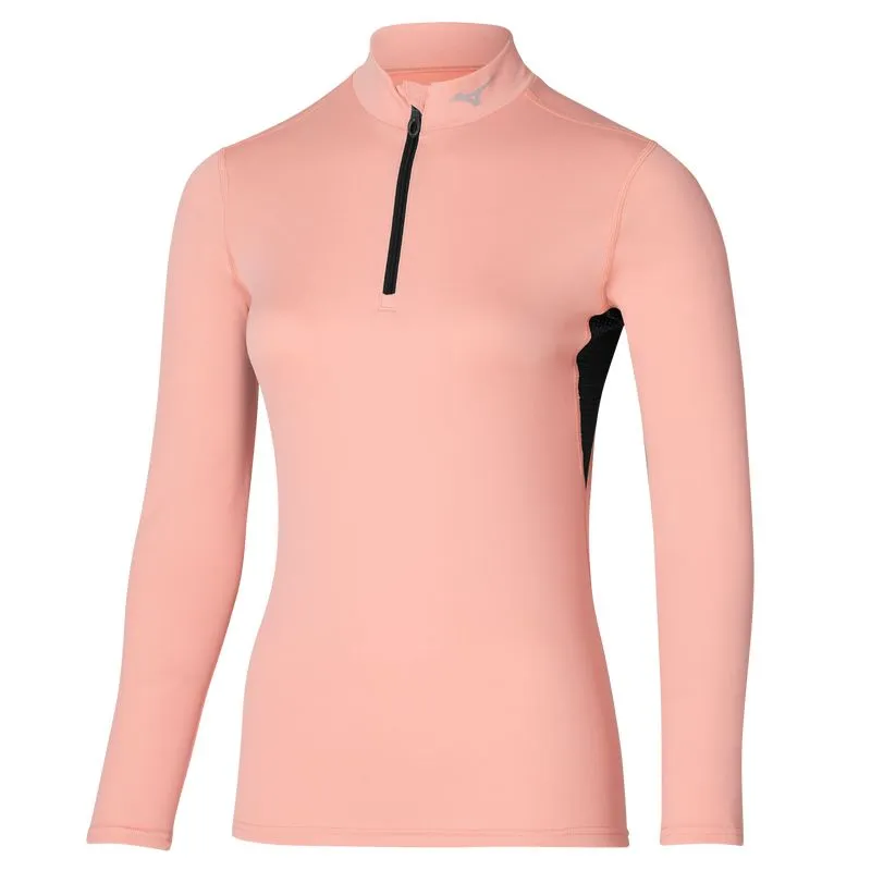 Camiseta de manga larga para mujer Mizuno BT Mid Weight H/Z Shirt (Apricot Blush)