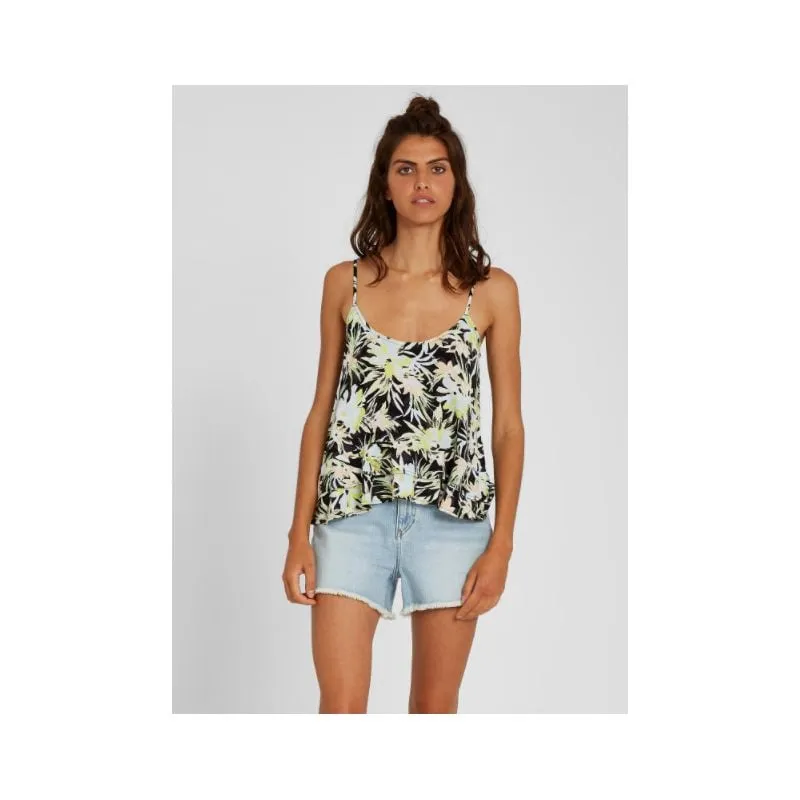 Camiseta de tirantes Volcom That's My Type (Lime) para mujer