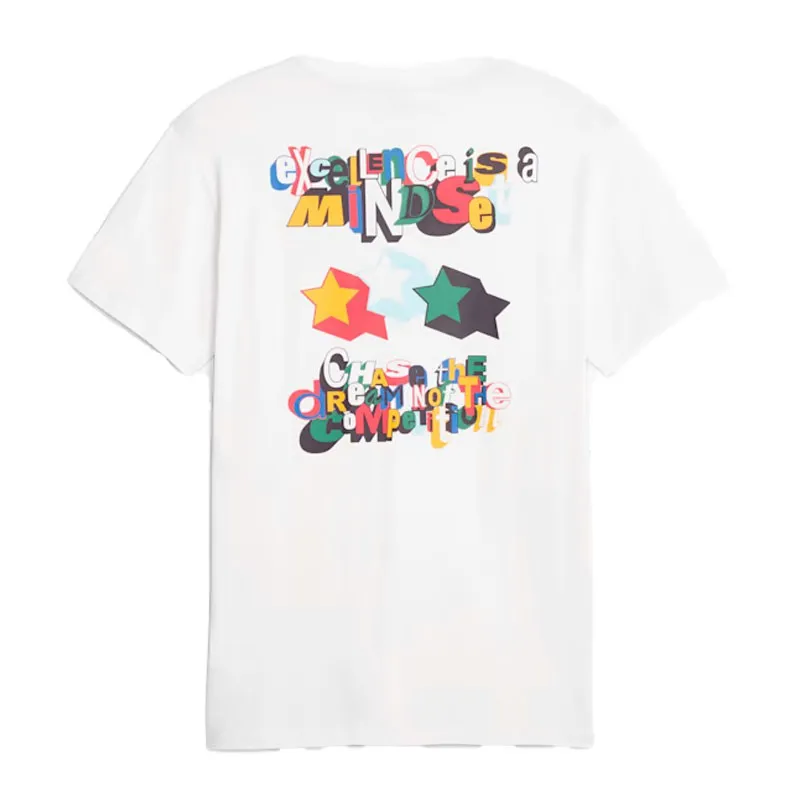 CAMISETA PUMA TRASH TALK BLANCA