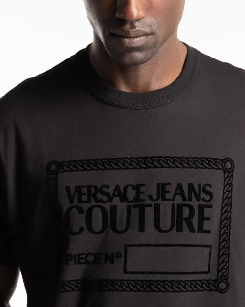 Camiseta Versace Jeans Couture 75GAHT11 Negro