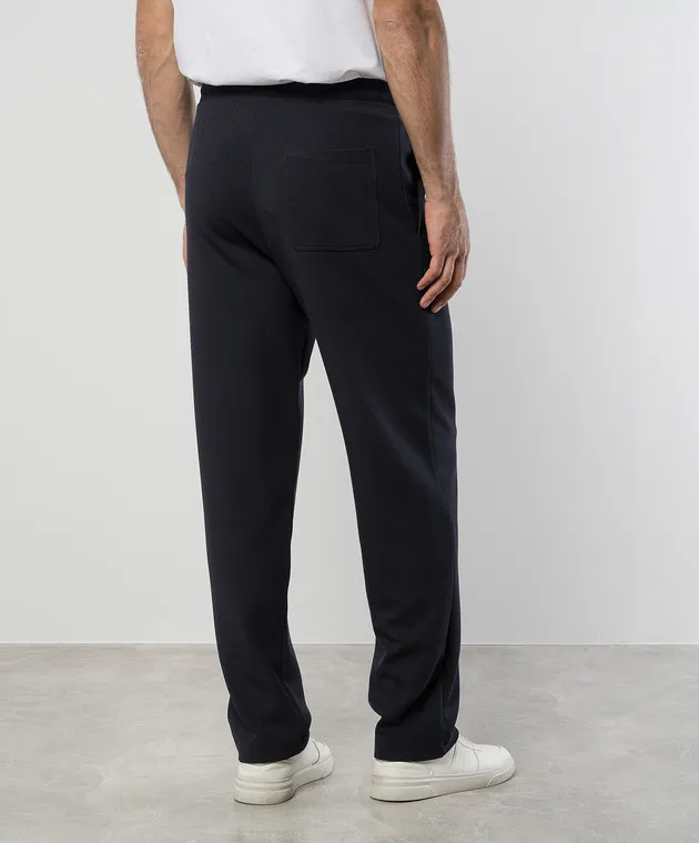Canali Blue sports pants