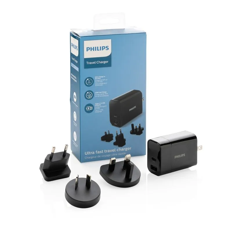 Cargador Viaje Promocional PD Philips