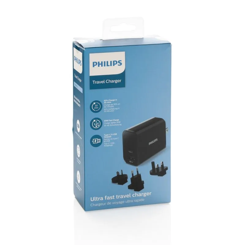 Cargador Viaje Promocional PD Philips