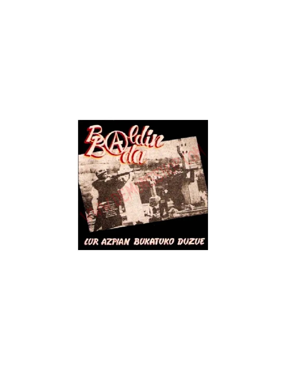 CD BALDIN BADA  LUR AZPIAN BUKATUKO DUZUE