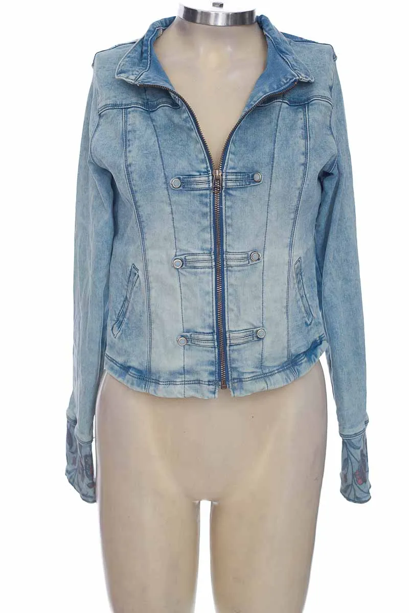 CHAQUETA / ABRIGO COLOR AZUL  FAZINED