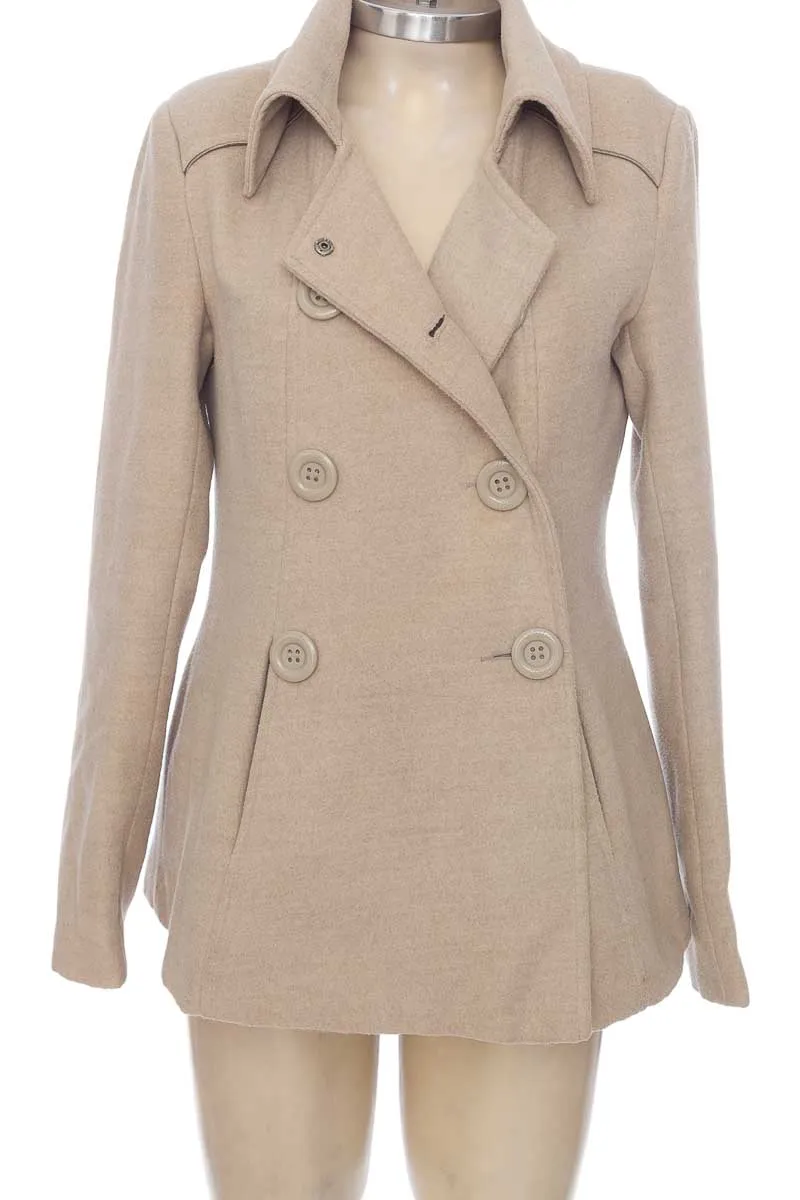 CHAQUETA / ABRIGO COLOR BEIGE  SYBILLA