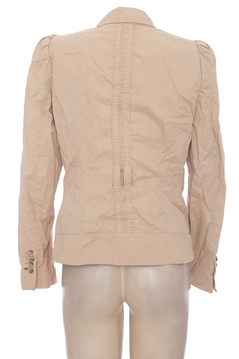 CHAQUETA / ABRIGO COLOR BEIGE  ZARA