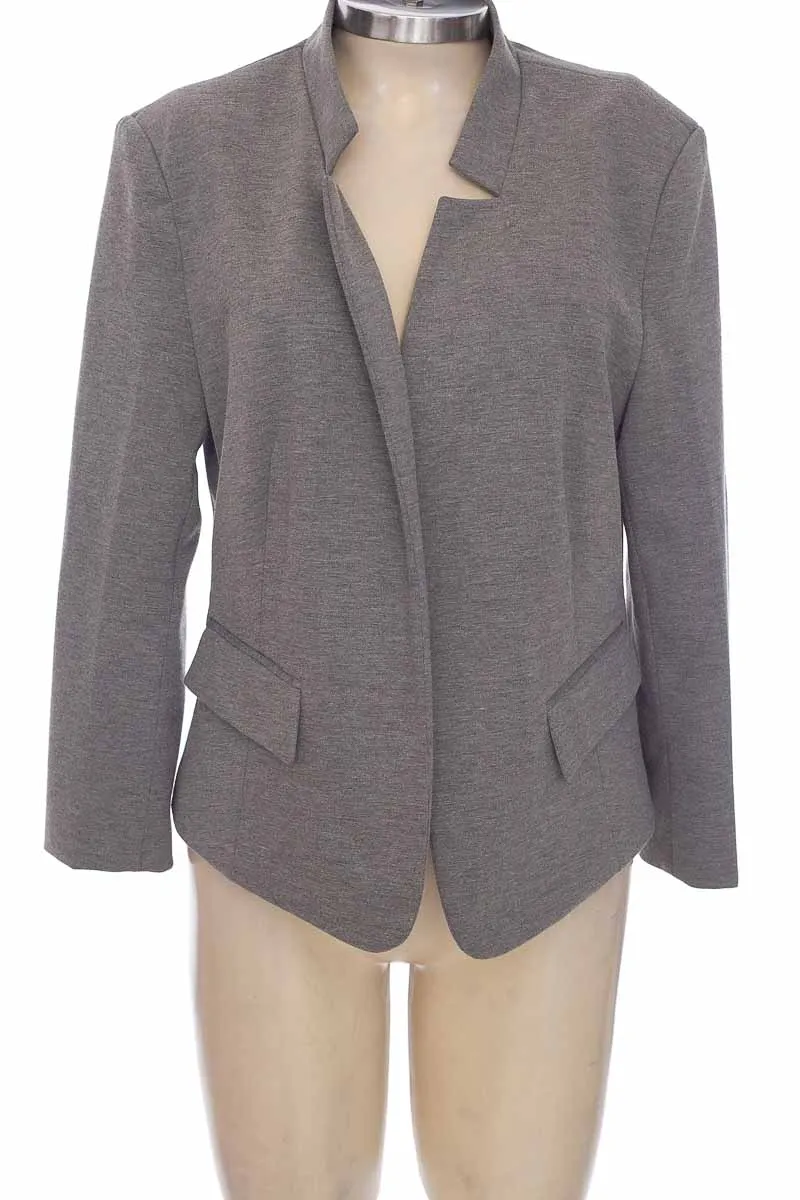 CHAQUETA / ABRIGO COLOR GRIS  ELA