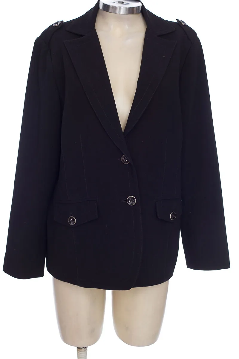 CHAQUETA / ABRIGO COLOR NEGRO  JUSHI