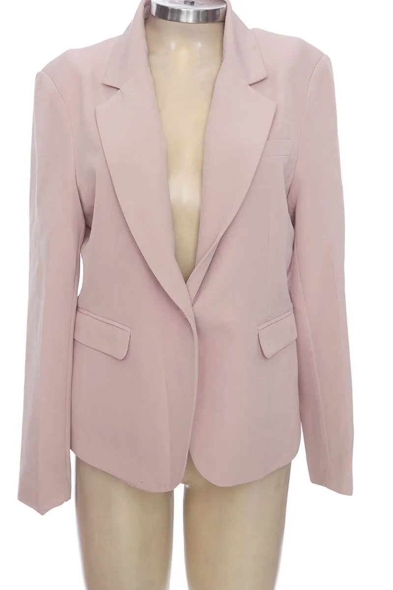 CHAQUETA / ABRIGO COLOR ROSADO  ELA