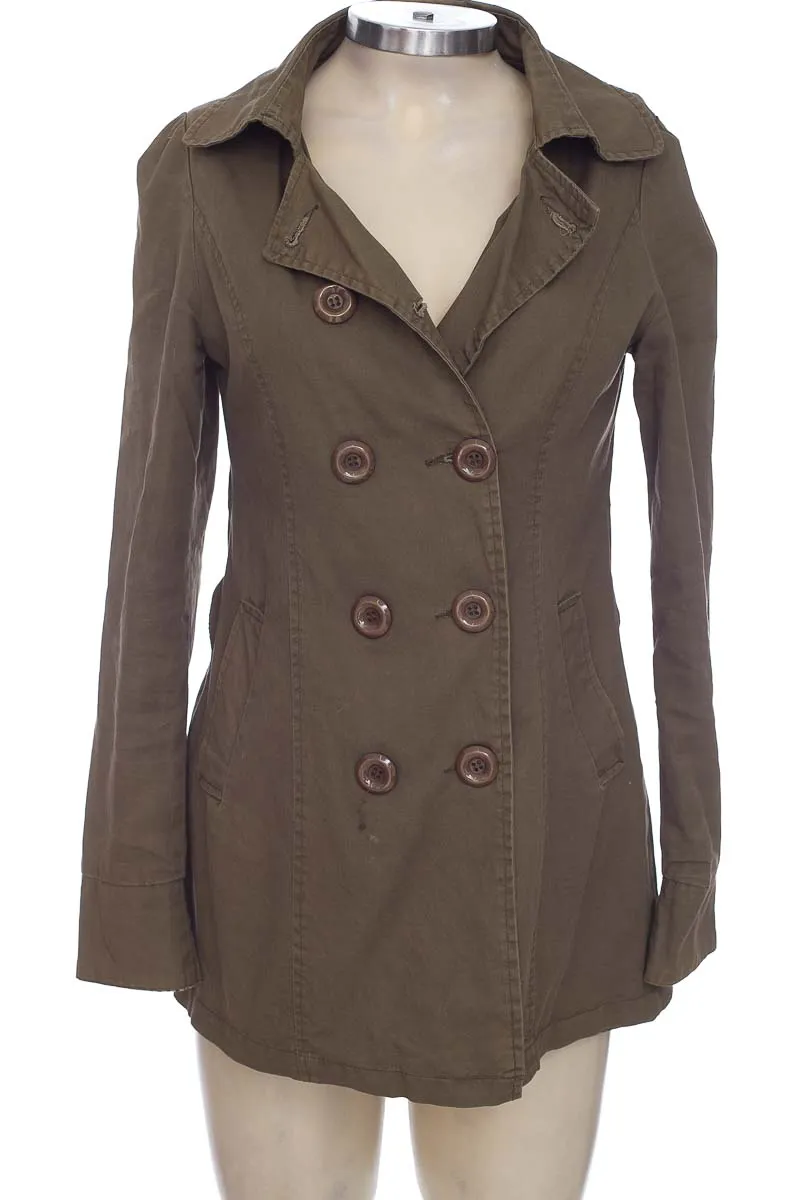 CHAQUETA / ABRIGO COLOR VERDE  RUIYIREN