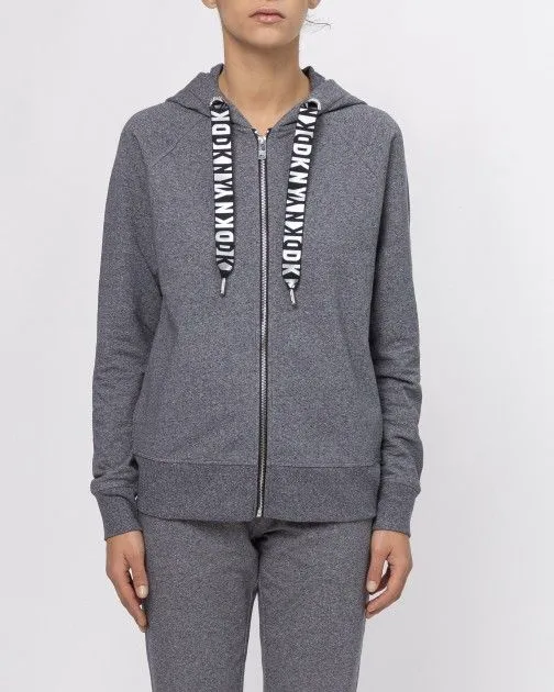 Chaqueta con capucha DKNY Sport DP2J8917 Gris