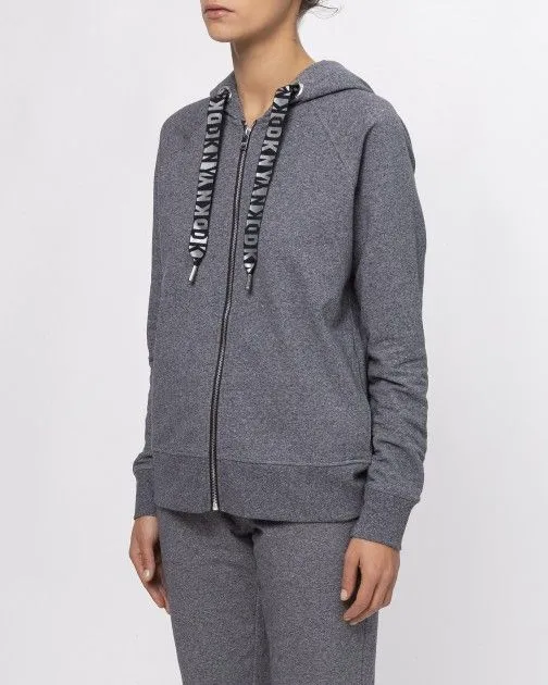 Chaqueta con capucha DKNY Sport DP2J8917 Gris