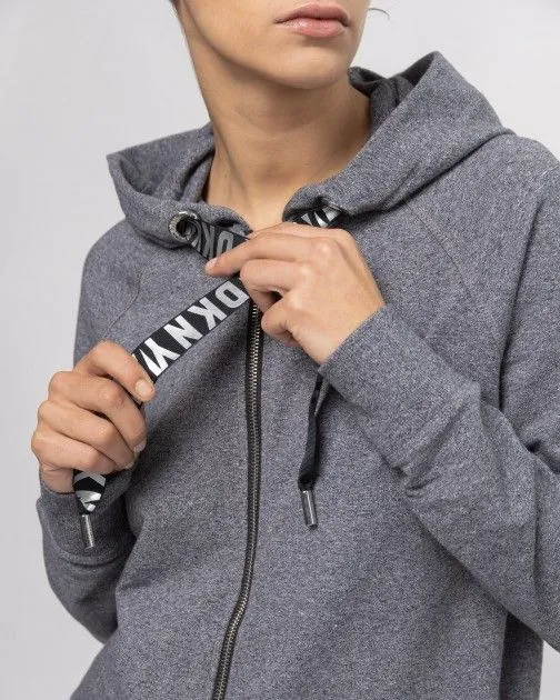Chaqueta con capucha DKNY Sport DP2J8917 Gris