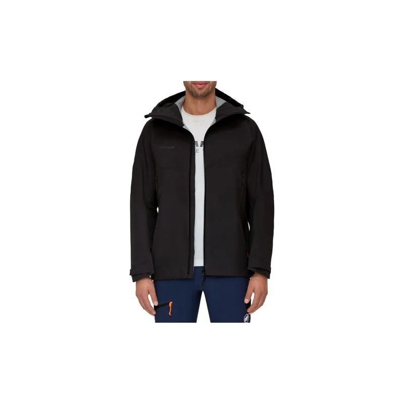 Chaqueta Hardshell Mammut Crater HS (Negro) Hombre