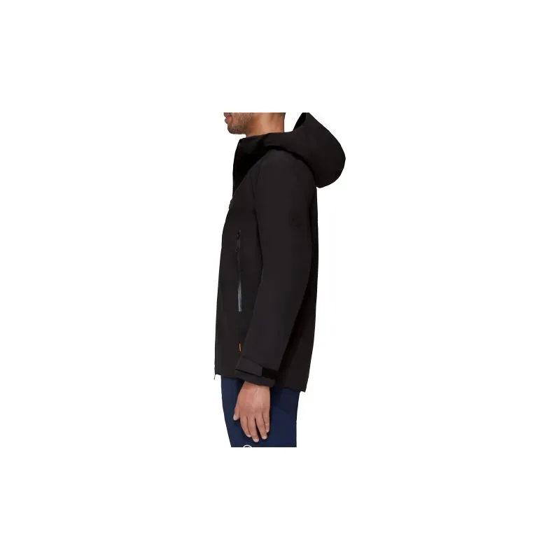 Chaqueta Hardshell Mammut Crater HS (Negro) Hombre