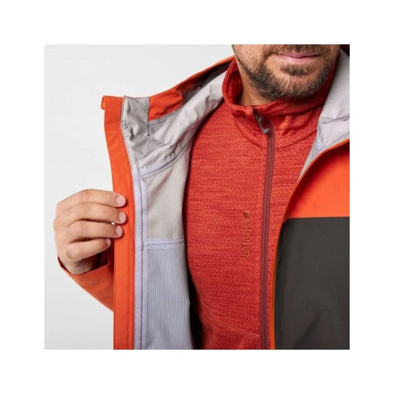 Chaqueta impermeable Lafuma Track 3l (gris) hombre
