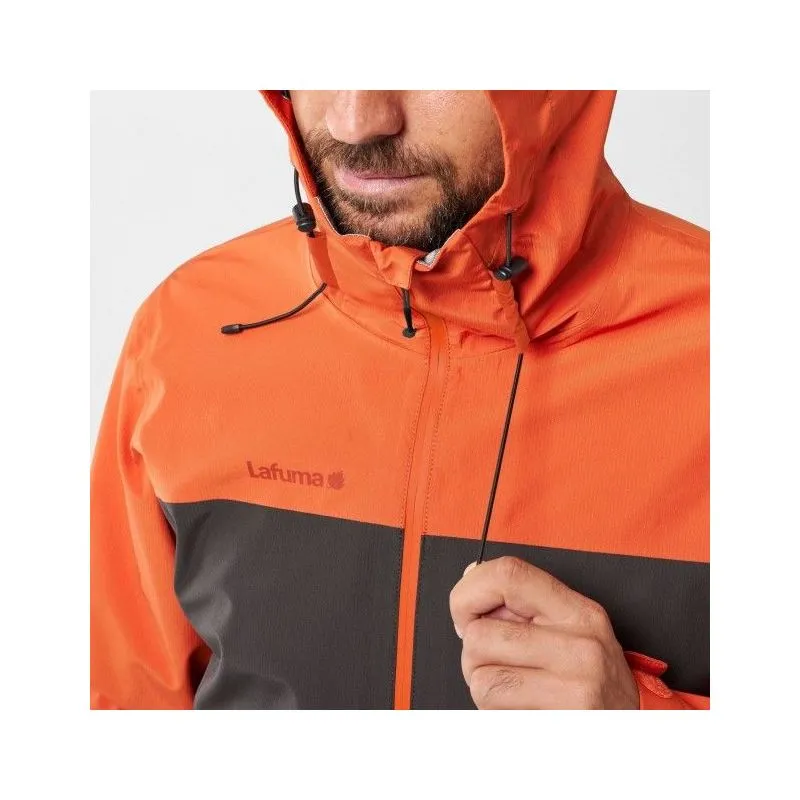 Chaqueta impermeable Lafuma Track 3l (gris) hombre