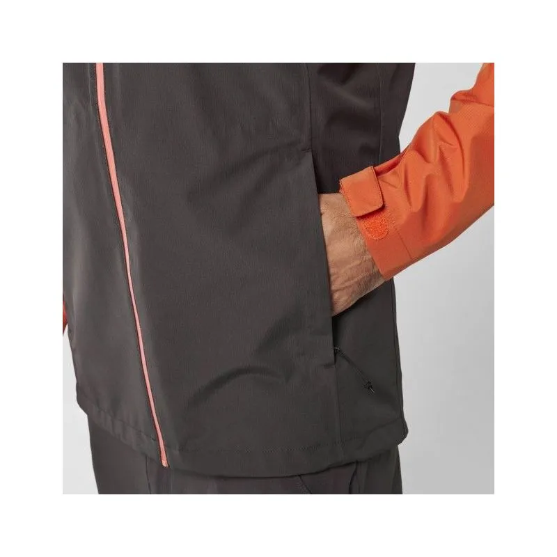 Chaqueta impermeable Lafuma Track 3l (gris) hombre