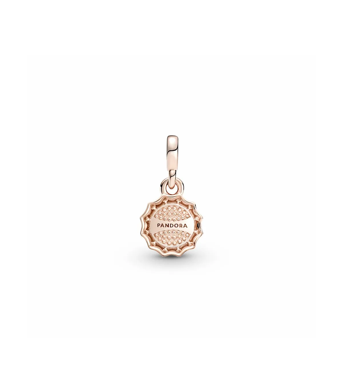 CHARM COLGANTE PANDORA ME CHAPA DE LA SUERTE ROSE  789661C01