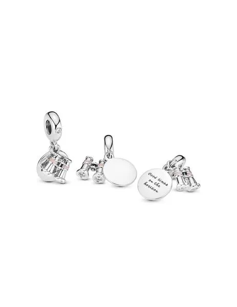 charm colgante pandora prismáticos