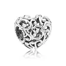 Charm en plata de ley Corazón Real 797672